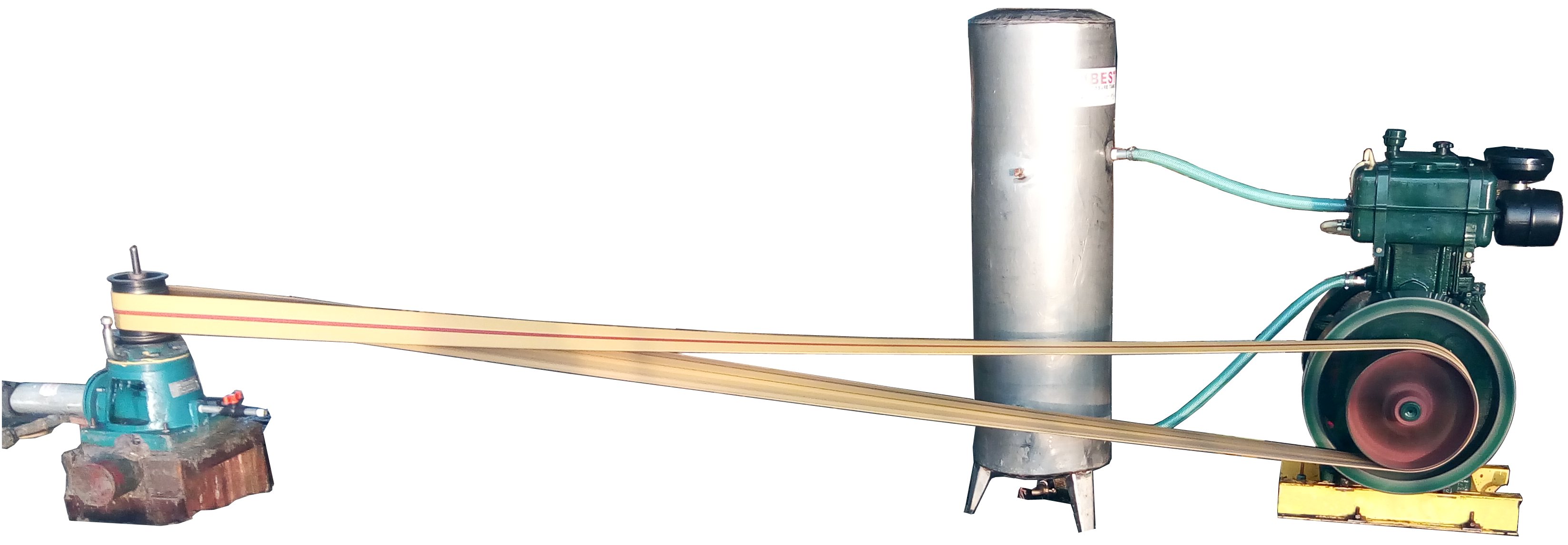 Diesel Engine With Vertical Turbine Pump
